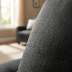 97.5" L Shaped Couch Set Linen, Modular Sectional Couches - Image 6
