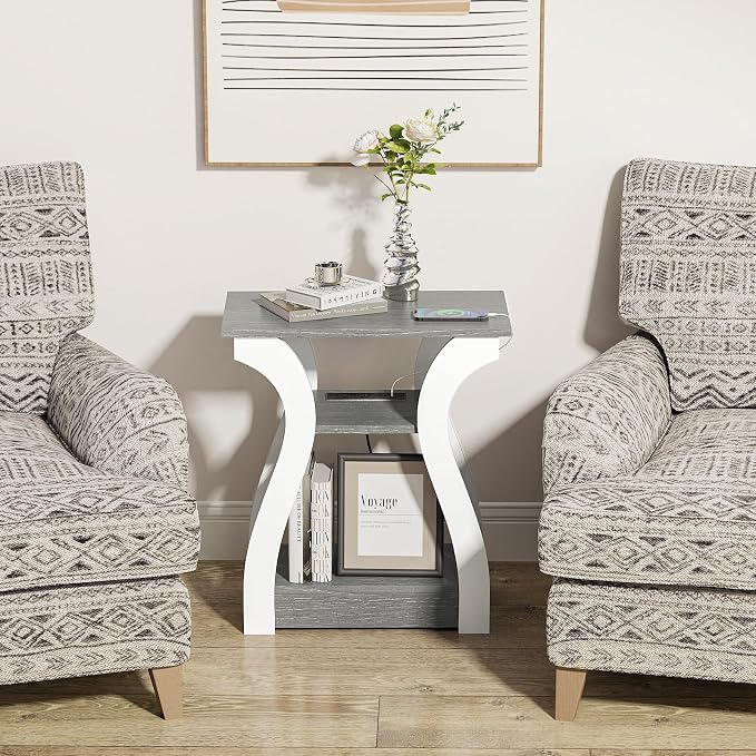 FROMJBEST End Tables Living Room, Nightstand - Image 3