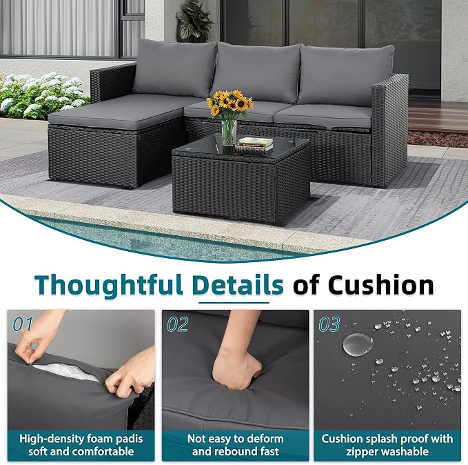 SUNLEI Patio Furniture Set - Image 4