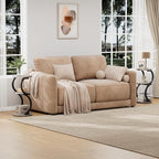 JUSTOGO Small Round Side Table, 3-Tier End Table - Image 9