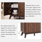 T4TREAM Fluted Buffet Sideboard Cabinet - Image 5