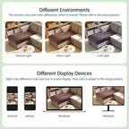 Hokway Velvet Couch Cushion Covers Chaise Cover Water Resistant Seat Covers - Image 8
