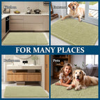 OLANLY Dog Door Mat for Muddy Paws 34x21, Super Absorbent Chenille Mud Mat | - Image 8