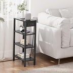 TUTOTAK Narrow Side Table with Charging Station, Small End Table with USB Ports - Image 6