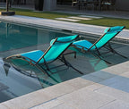 PURPLE LEAF Patio Oversized Chaise Lounge Chair Set - Image 9