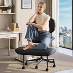 Pinmoco Upgraded Cross Legged Office Chair by PinmocoDirect