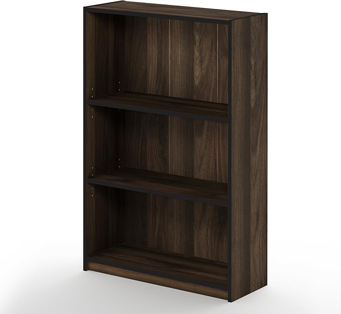 Furinno JAYA Book Shelf, 3-Tier Bookshelf, Bookcase by Furinno-FitsYourSpaceFitsYourBudget