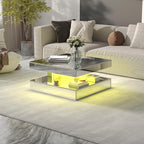 HedoAjim LED Coffee Table with Lights - Image 7