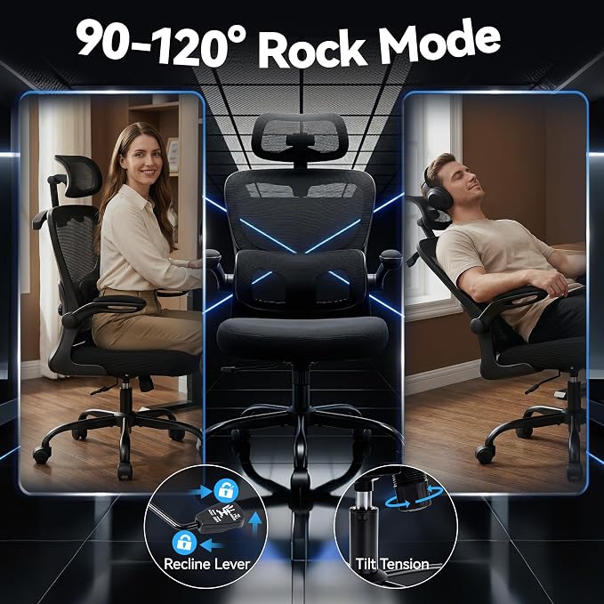 AreShark Office Chair-Ergonomic Desk Chair - Image 6