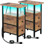 LOAKEKEL Narrow Nightstand by LOAKEKEL