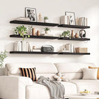 Fun Memories 72Inch Long Floating Shelves, 8 Inch Deep Shelves - Image 2