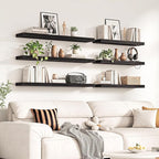 Fun Memories 67Inch Long Floating Shelves, 8 Inch Deep Shelves - Image 2