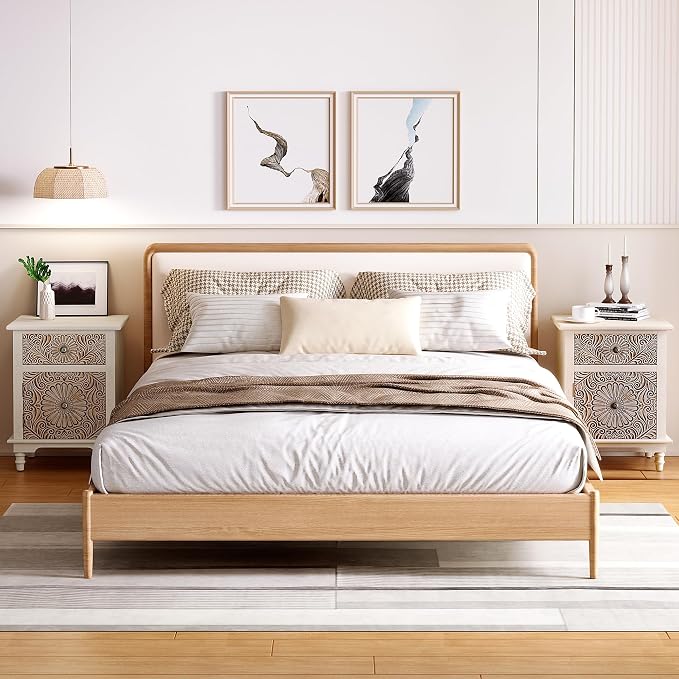 SUNBURY Night Stand Set 2, Accent End Table - Image 5
