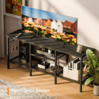 Furologee TV Stand for TVs up to 55 Inch, Entertainment Center - Image 5