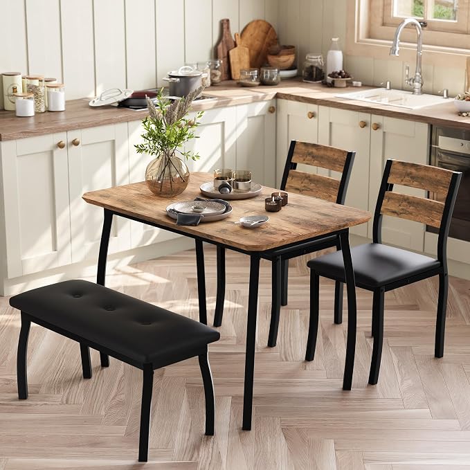 IDEALHOUSE 43'' Dining Table Set - Image 4