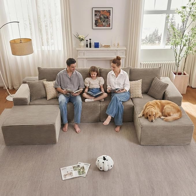 135" Modular Sectional Sofa - Image 6