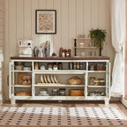 SAVOR LIFE Large Sideboard Buffet Cabinet - Image 4
