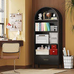VEXPOR 73" Tall Arched Bookcase - Image 6