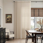 Grey Flax Curtains 63 Inch Length - Image 6