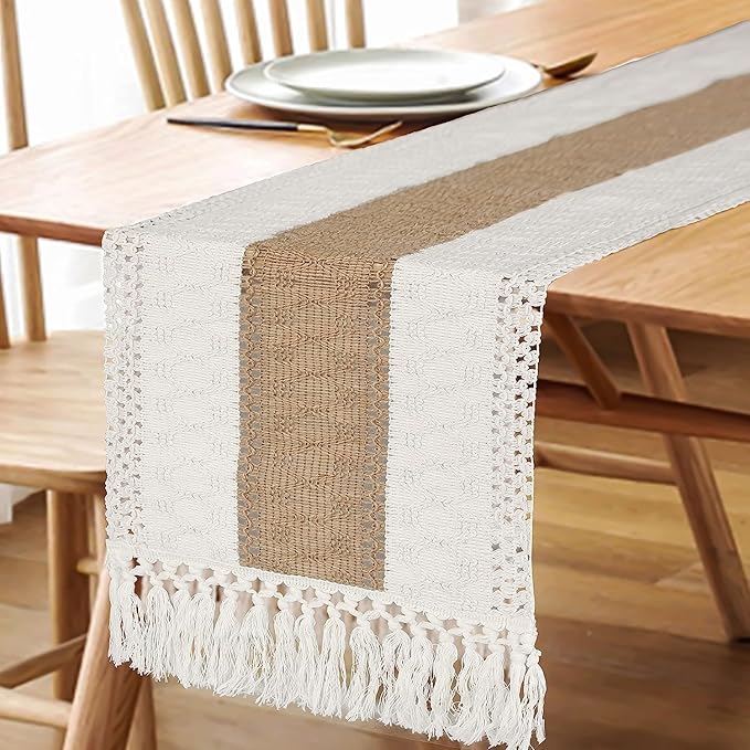 FEXIA Boho Table Runner for Summer Home Coffee Decor - Image 5