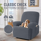 TAOCOCO Recliner Cover 4-Pieces, Recliner Stretch Sofa Slipcover, Recliner - Image 2
