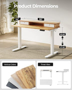 55x24 Inch Electric Standing Desk - Image 4
