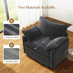 Vesgantti 40" Single Seat Sofa, Comfy Cloud Couch Deep Seat Upholstered Couch - Image 4