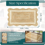 Boho Scalloped Outdoor Rug - Image 2