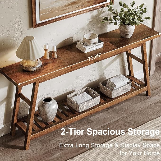 ChooChoo 70.9 Inch Long Console Tables - Image 5