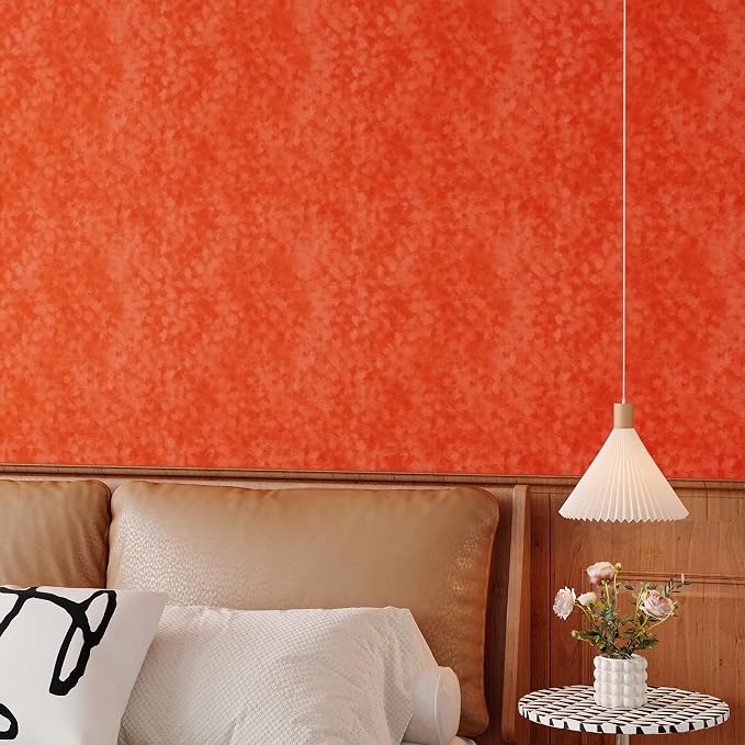 Orange Velvet Drawer Liner Roll Self Adhesive Fabric Felt - Image 4