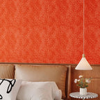 Orange Velvet Drawer Liner Roll Self Adhesive Fabric Felt - Image 4