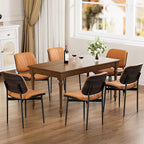 YaFiti Dining Chairs Set of 8, Mid Century Modern Dining Room and Kitchen Chairs - Image 3