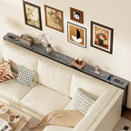 SUPERJARE 102.4 Inch Sofa Table - Image 2