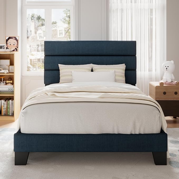 Allewie Twin Size Platform Bed Frame - Image 3