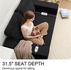 COMAX Convertible Sofa Bed Queen, Folding Fold Out Couch Bed, Floor Futon Couch - Image 7