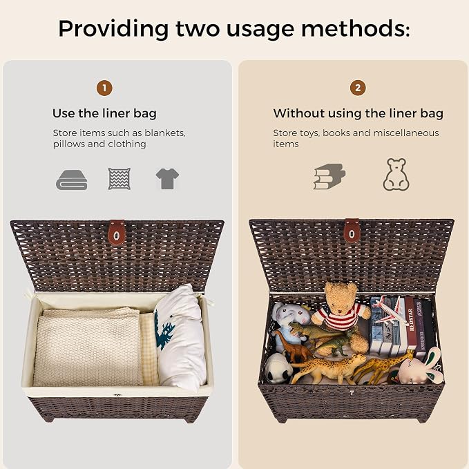 Honjourai Wicker Storage Basket - Image 8