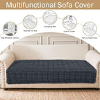Couch Cover for Dogs, Washable Non Slip Plush Flannel Sofa Protector | Thick - Image 3