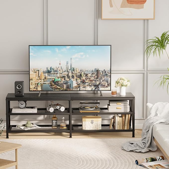 TV Stand for TVs up to 70 Inch, Entertainment Center for Living Room - Image 2