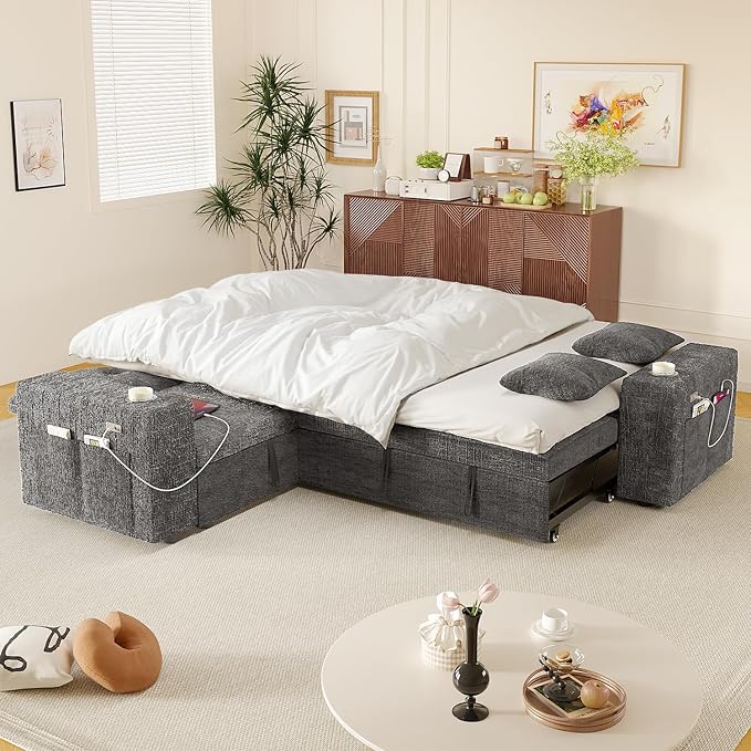 Modular Sectional Sleeper Sofa - Image 2