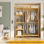 Homykic Bamboo Clothes Rack Garment Rack - Image 3