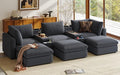 LINSY HOME Oversized Modular Sofa, Cloud Sectional Couch by LINSYHOME