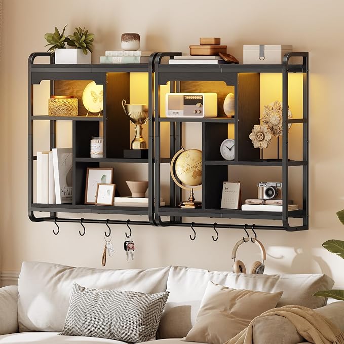 HOOBRO Gaming Floating Shelves - Image 4