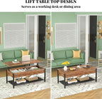 Homieasy 41.7" Lift Top Coffee Table - Image 5