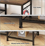 YGEOMER TV Stand for Up to 55 Inch Tvs, Entertainment Center - Image 6