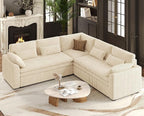 Belffin Large Modular Sectional Sofa by Belffin