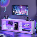 Bestier LED TV Stand for 55/60/65 Inch TV, Modern Gaming TV Console by Bestier