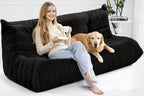 Bean Bag 3-Seater Chair Big Sofa Beanbag Chair - Image 3