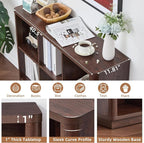 Joaxswe 9 Cube Bookshelf, 40.5" Wide Organizer Bookcase - Image 4