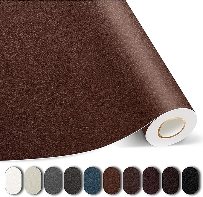 Kangshoon Leather Repair Patches, Self-Adhesive Leather Repair Tape, Stretch by GiveYourFurnitureaNewLife