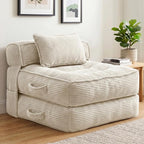 Folding Sofa Bed, Convertible Sleeper Chair by Unknown